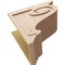 Ekena Millwork 12"W x 24"D x 24"H Classic Scroll Rough Cedar Woodgrain TimberThane Corbel, Primed Tan CORUR12X24X24SCRRCPR - alternate 6